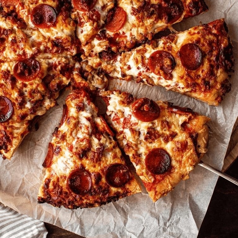 Indulge in Our Meat Pizza
