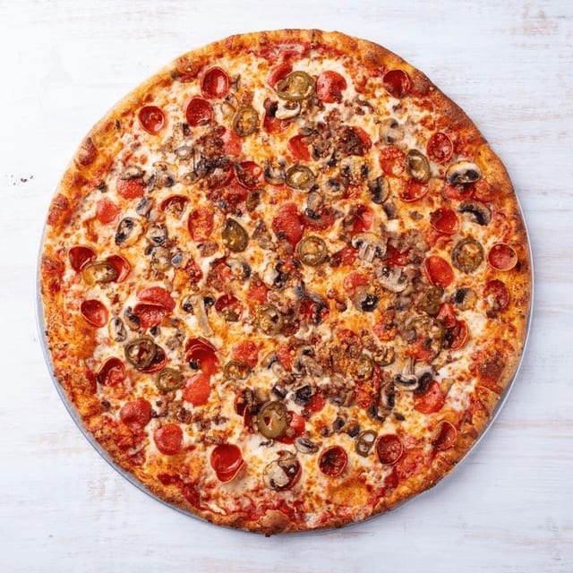 12" Gluten Free Combo Pizza.