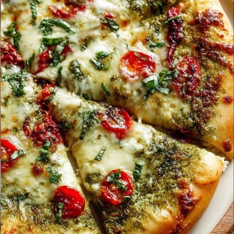 Pesto Pizza: A Flavorful Italian Delight