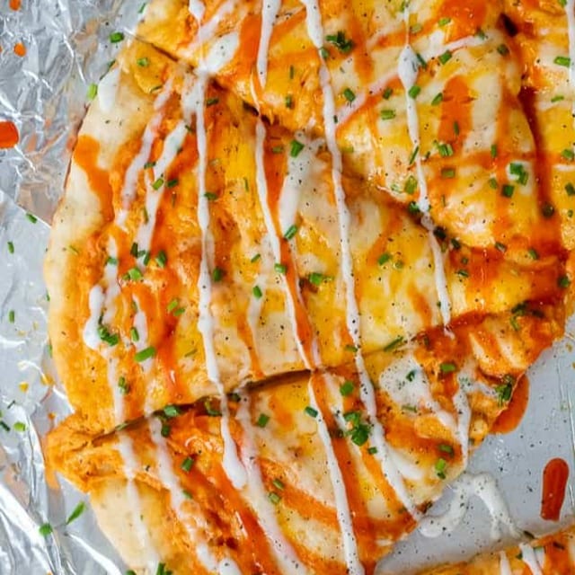 Chicken Wing Pizza.