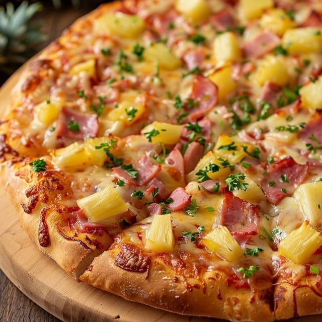 Hawaiian pizza.