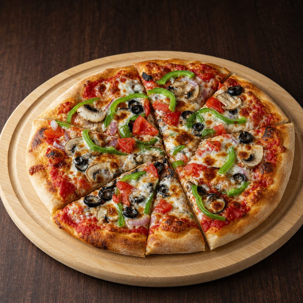 Veggie pizza.