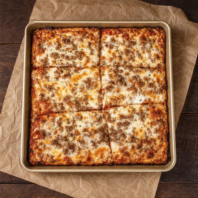 Build Your Own Pizza Sicilian Style.