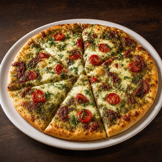 Pesto Pizza.