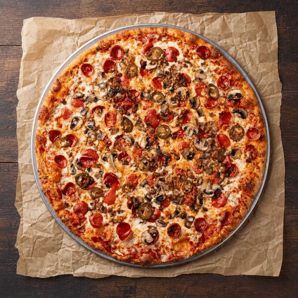 12" Gluten Free Combo Pizza.