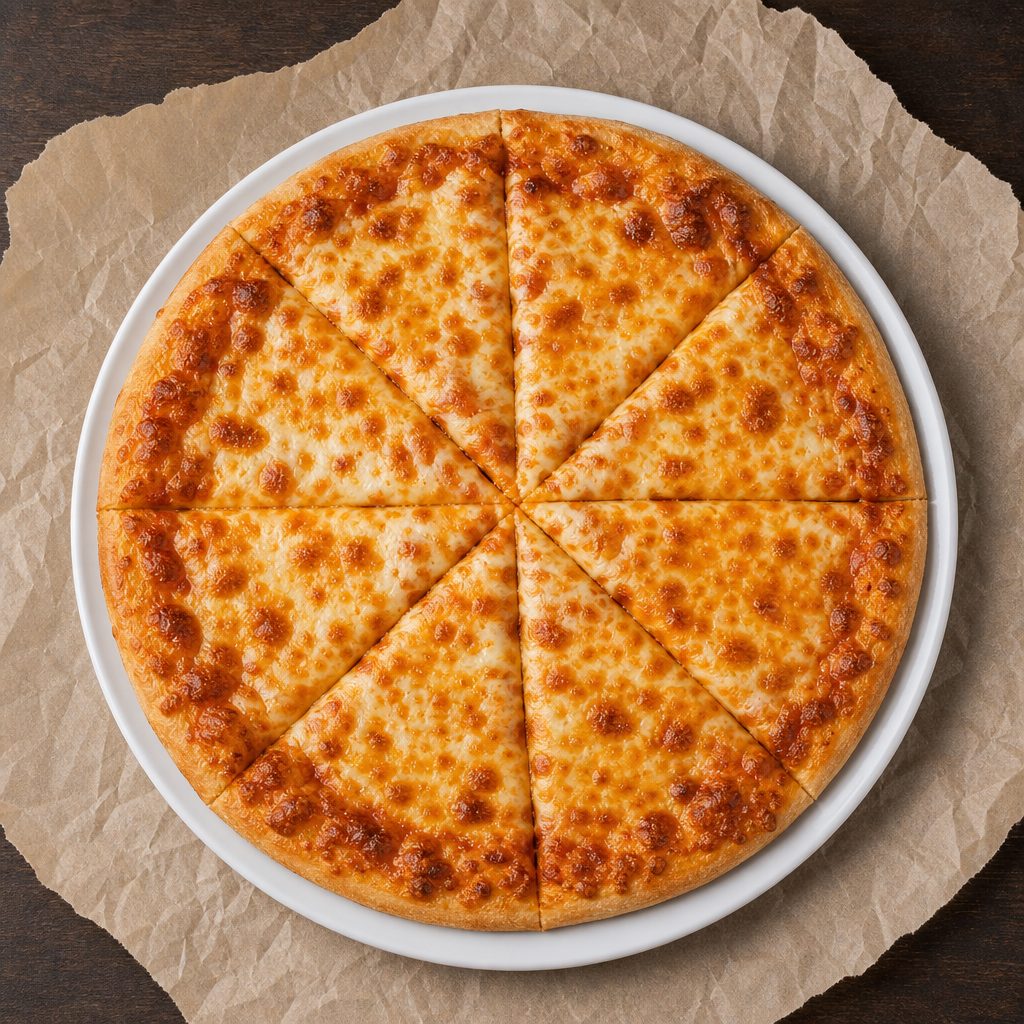 Chesse pizza.