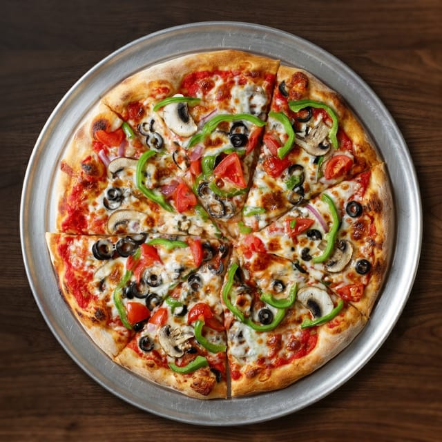 Veggie pizza.