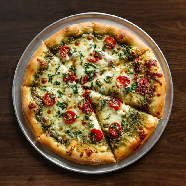 Pesto Pizza.