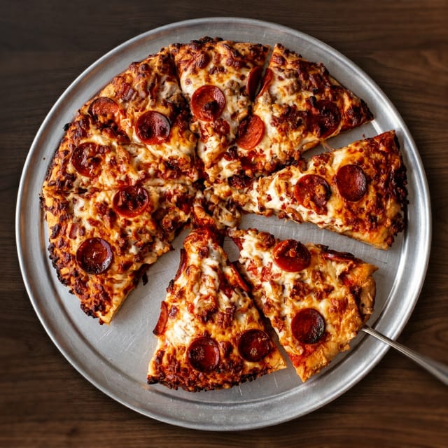 5-Meat pizza.