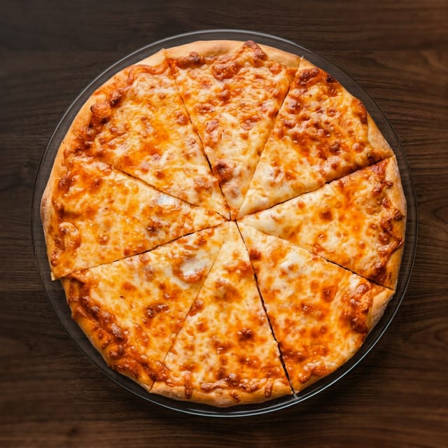 Chesse pizza.