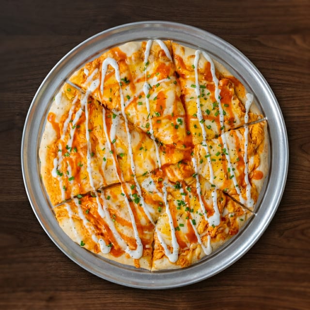 Chicken Wing Pizza.